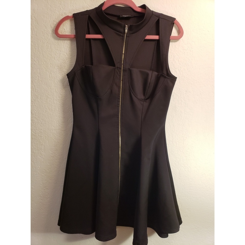 Necessary clothing cutout  skater dress size lg